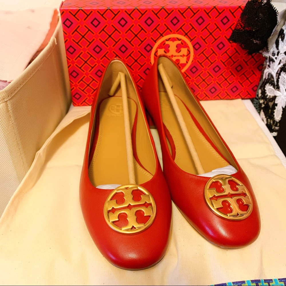 Tory Burch Heeled ballet flat